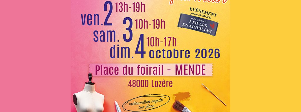 Image d'illustration de la page RENCONTRES DE LA COUTURE ET DU FAIT MAIN