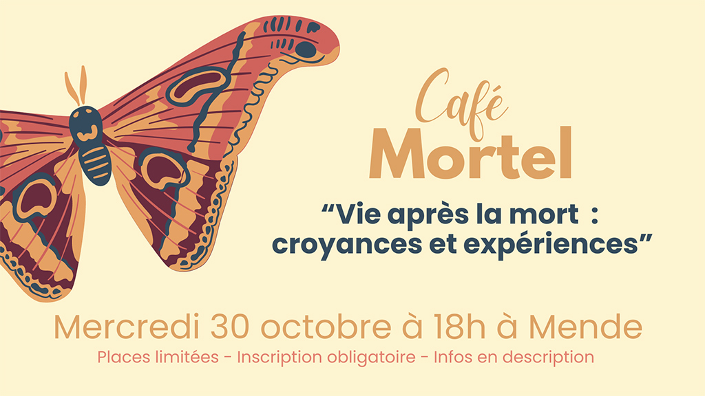 Image d'illustration de CAFÉ MORTEL : « VIE APRÉS LA MORT : CROYANCE ET EXPÉRIENCES »