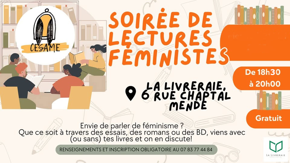 Image d'illustration de CERCLE DE LECTURES FÉMINISTES