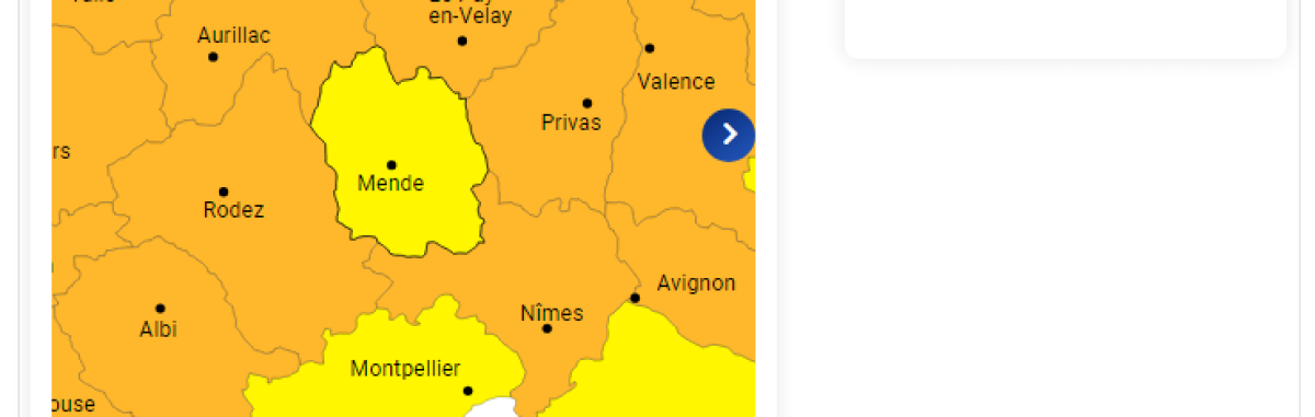 Image d'illustration de la page Vigilance jaune canicule et orages