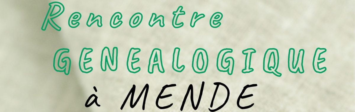 Image d'illustration de la page Rencontres généalogiques