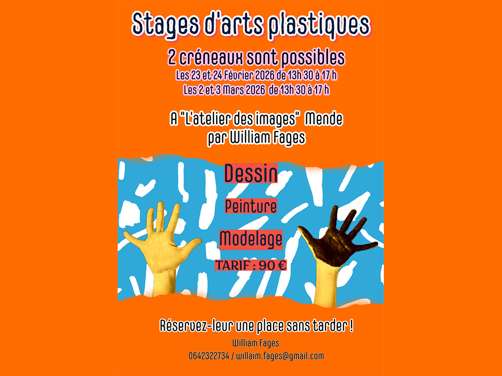 Image d'illustration de STAGES D’ARTS PLASTIQUES