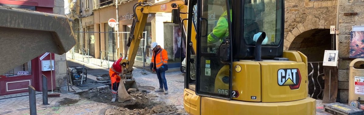 Image d'illustration de la page Centre-ville : travaux sur le réseau d’assainissement