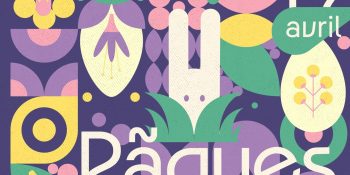 Image d'illustration de Pâques avec les commerçants