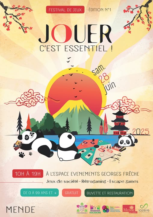 Image d'illustration de HORS LES MURS – FESTIVAL DE JEUX  » JOUER C’EST L’ESSENTIEL » MUSÉE DU GÉVAUDAN