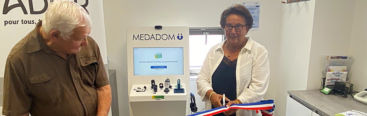 Image d'illustration de la page Une borne de téléconsultation inaugurée dans les locaux du centre de soins de l’ADMR