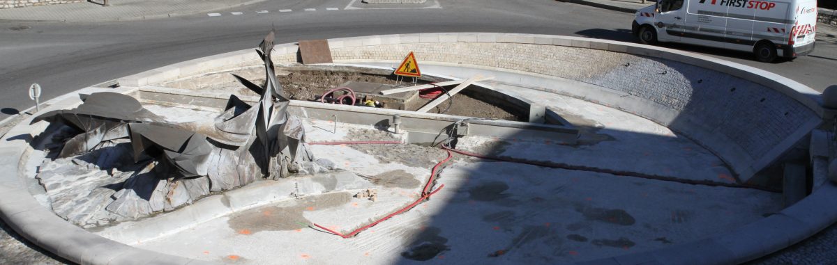 Image d'illustration de la page Travaux rond-point Mendozère