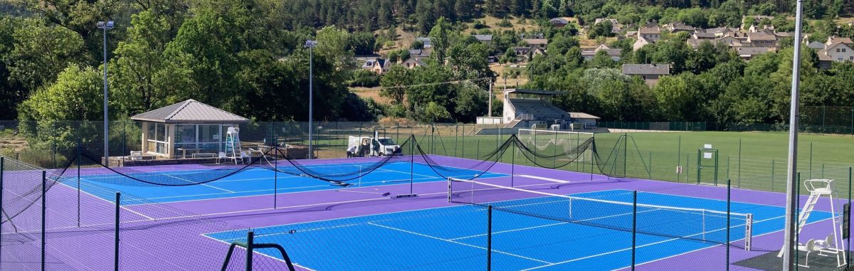 Image d'illustration de la page Réfection des courts de tennis de Rouffiac