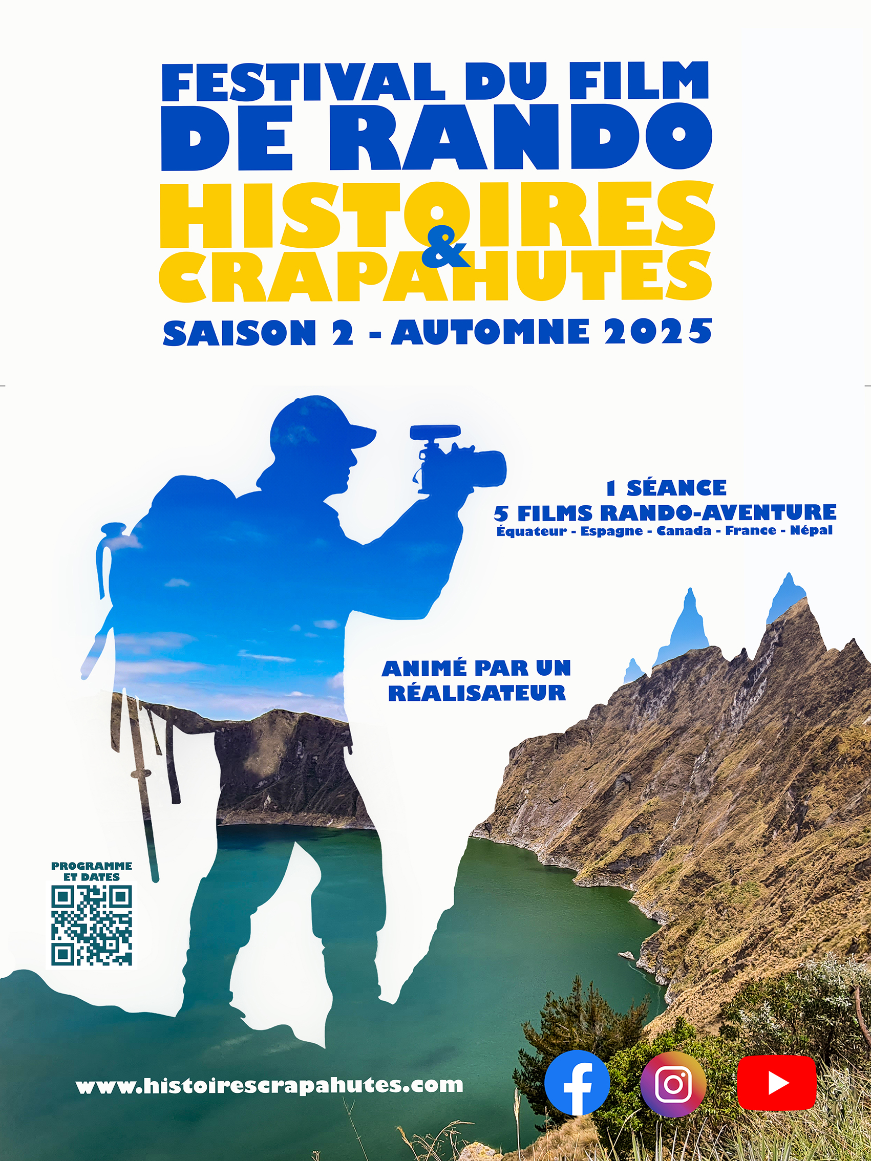 Image d'illustration de FESTIVAL DU FILM DE RANDO – HISTOIRES & CRAPAHUTES – SAISON 2