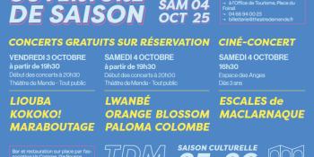 Image d'illustration de Week-end ouverture de saison culturelle