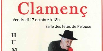 Image d'illustration de L’humoriste Clamenç à la salle des fêtes de Pelouse le 17 octobre prochain