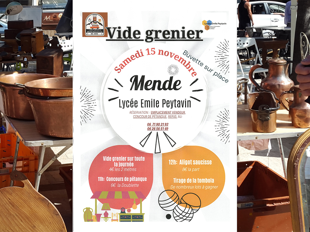 Image d'illustration de VIDE-GRENIER / MARCHÉ AUX PUCES