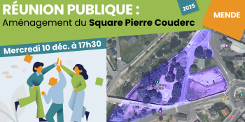 Image d'illustration de Réunion publique sur l’aménagement du square Pierre Couderc