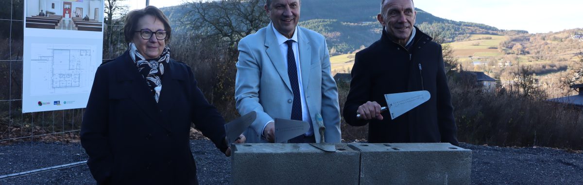 Image d'illustration de la page Pose de la 1ère pierre du Crématorium de Mende