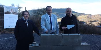 Image d'illustration de Pose de la 1ère pierre du Crématorium de Mende