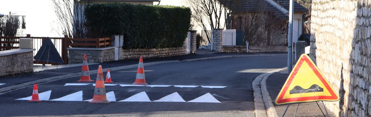 Image d'illustration de la page Mise en place d’un aménagement de sécurité rue des Hermes à Fontanilles