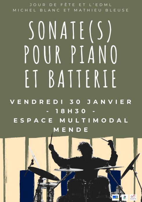 Image d'illustration de SONATE(S) POUR PIANO ET BATTERIE
