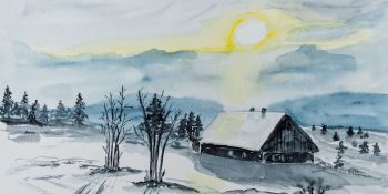 Image d'illustration de Exposition d’aquarelle et de dessins d’Hubert Protzel à la médiathèque Lamartine