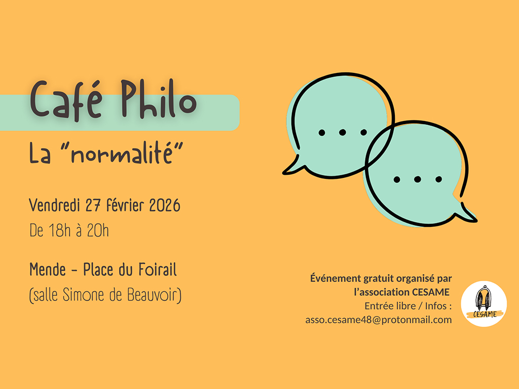 Image d'illustration de CAFÉ PHILO : FAUT-IL ÊTRE « NORMAL » ?