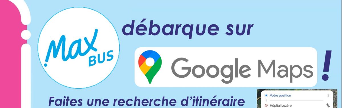 Image d'illustration de la page Le transport Max arrive sur Google Maps