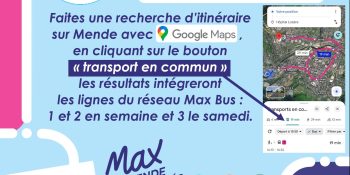 Image d'illustration de Le transport Max arrive sur Google Maps
