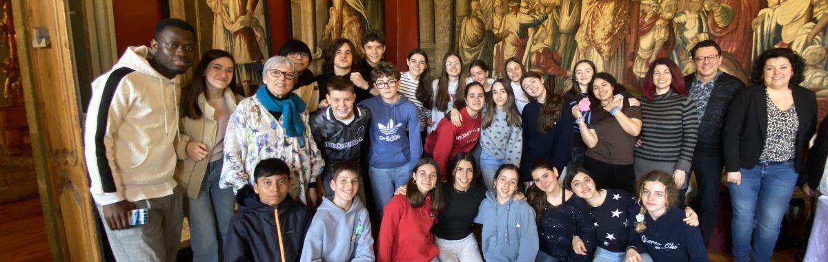 Image d'illustration de la page Réception en mairie d’élèves du lycée Alfredo Kraus de Madrid