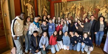 Image d'illustration de Réception en mairie d’élèves du lycée Alfredo Kraus de Madrid